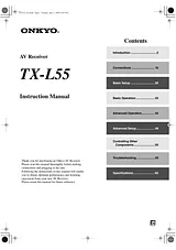 ONKYO TX-L55 Manual Do Utilizador