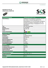 Sks Hirschmann Pole terminal Yellow-green 35 A PKI 100 1 pc(s) 930757188 Техническая Спецификация