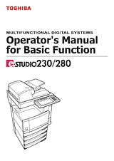 Toshiba e-STUDIO230/280 Manuale Utente