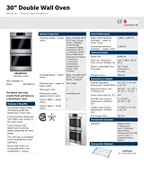 Bosch HBL8651UC Product Datasheet
