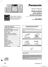 Panasonic SC-PM23 Operating Guide