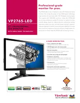 Viewsonic VP2765-LED VS13963 Merkblatt