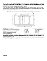KitchenAid 36-Inch 5 Element Electric Cooktop, Architect® Series II 数据表