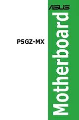 ASUS P5GZ-MX Справочник Пользователя