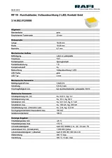 Rafi Pushbutton 35 V 0.1 A 1 x Off/(On) momentary 25 pc(s) 3.14.002.012/0000 Data Sheet