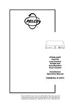 Pelco PT506-24A Manual De Usuario
