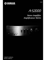 Yamaha A-S2000 Manuale Proprietario