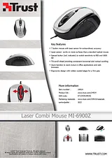 Trust Laser Combi Mouse MI-6900Z 14914 전단