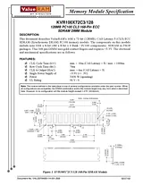 Техническая Спецификация (KVR100X72C3/128)
