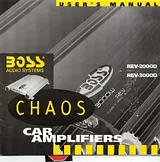 Boss Audio rev-2000d Guía Del Usuario
