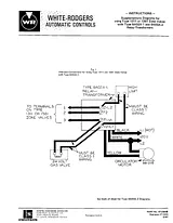 White Rodgers 1311-103 Hydronic Zone Controls Referencia De Cableado