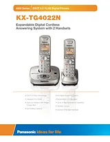 Panasonic KX-TG4022N 전단