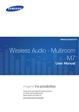Samsung Wireless Audio-Multiroom WAM551 Manual De Usuario