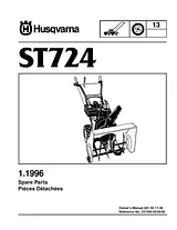 Husqvarna ST724 Manual De Usuario