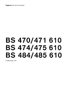 Gaggenau BS470611 Owner's Manual