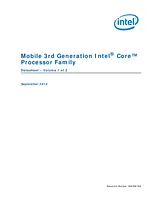 Intel i5-3380M AW8063801109500 Справочник Пользователя