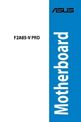 ASUS F2A85-V PRO User Manual