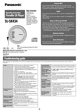 Panasonic SL-SK434 User Manual