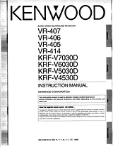 Kenwood KRF-V4530D Guia Do Utilizador