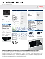 Bosch NIT5066UC Produktdatenblatt
