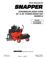 Snapper SZT18426BVE User Manual