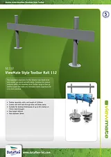 Dataflex ViewMate Style Toolbar Rail 112 52.112 Merkblatt