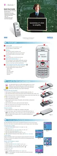 Nokia 6030 Краткое Руководство По Установке