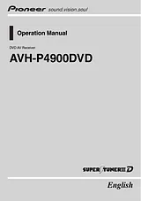 Pioneer AVH-P4900D User Manual