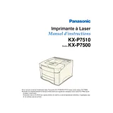Panasonic KXP7500 Mode D’Emploi