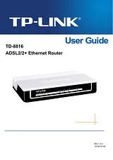 TP-LINK TD-8816 Manuel D’Utilisation