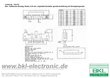 Bkl Electronic 10120598 Straight Pin Header, PCB Mount Grid pitch: 2.54 mm Number of pins: 2 x 30 10120598 Hoja De Datos