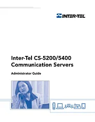 Inter-Tel CS-5400 Справочник Пользователя