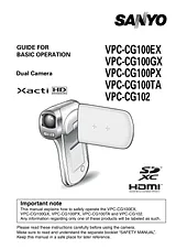 Sanyo VPC-CG100TA Manual Do Utilizador