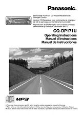 Panasonic CQ-DP171U Manual Do Utilizador