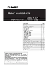 Sharp Microwave Oven Справочник Пользователя