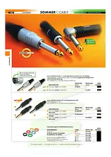 Hicon 6.35 mm audio jack Plug, straight Number of pins: 3 Stereo Silver HI-J63S 1 pc(s) HI-J63S Hoja De Datos