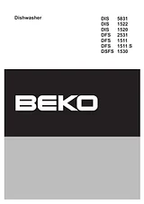 Beko DFS 1511 ユーザーズマニュアル