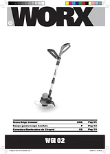 WORX Tools Trimmer WG102 Manuale Utente