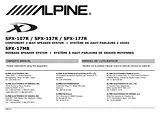 Alpine spx-107r-space-137r-space-177r-space-17mb Manual Do Utilizador
