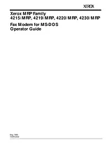 Xerox 4220/MRP Справочник Пользователя