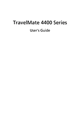 Acer TravelMate 4400 User Manual