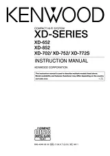 Kenwood XD-752 User Manual