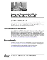 Cisco Cisco NAC Guest Server 2.0 Documentation Roadmaps