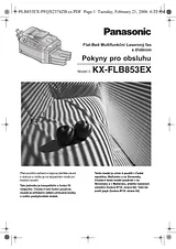 Panasonic KXFLB853EX Operating Guide