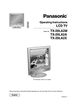 Panasonic tx20la2x Manual De Usuario