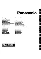 Panasonic nn-s255wbepg Справочник Пользователя