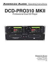 American Audio DCD-PRO310 MKII Benutzerhandbuch