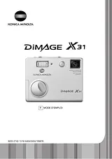 MINOLTA Dimage X31 Руководство Пользователя