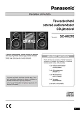 Panasonic sc-ak270 Guida Al Funzionamento
