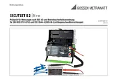 GMC Secutest S2 N+WVDE-tester M702P Manuel D’Utilisation